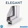 50x70 nyíló 3 rétegű műanyag ablak jobbos Elegant