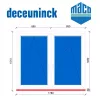 Deceuninck 180x150 tokosztott bukó-nyíló 3 rétegű melegperem üveges ablak