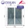 Gealan 180x210 bukó-nyíló 3 rétegű melegperem üveges erkélyajtó balos