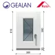 Gealan 40x60 nyíló 6 légkamrás ablak balos