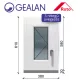 Gealan 40x60 nyíló 3 rétegű melegperem üveges ablak balos