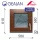 Gealan 60x60 bukó-nyíló 3 rétegű melegperem üveges Dió ablak balos