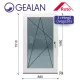 Gealan 90x150 bukó-nyíló 3 rétegű melegperem üveges ablak balos