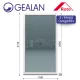 Gealan 120x210 fix 3 rétegű melegperem üveges ablak