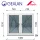 Gealan 150x120 tokosztott bukó-nyíló 6 légkamrás ablak