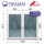 Gealan 180x150 tokosztott bukó-nyíló 3 rétegű melegperem üveges ablak