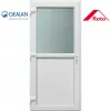 Gealan 100x210 félig üveges bejárati ajtó balos