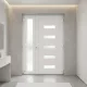 Gealan 140x200 Modern 9 műanyag bejárati ajtó balos