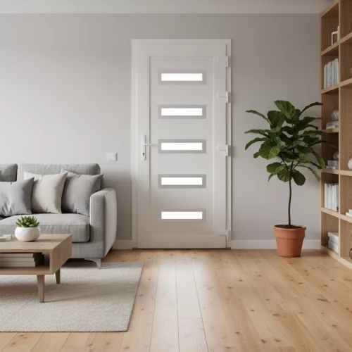 Gealan 100x210 Lacerta műanyag bejárati ajtó balos