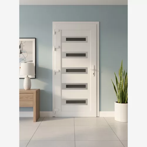 Gealan 100x210 Pictor műanyag bejárati ajtó balos