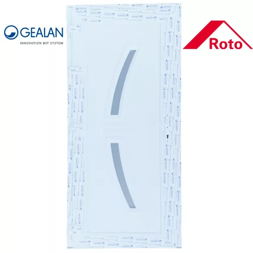 Gealan 100x210 Titán műanyag bejárati ajtó balos