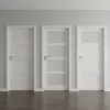 Bianco Fiori 100x210 fehér beltéri ajtó balos