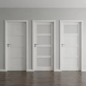 Bianco Fiori 75x210 fehér beltéri ajtó balos