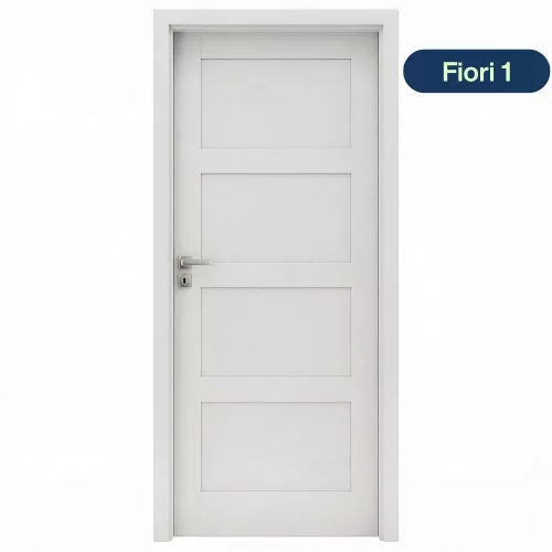 Bianco Fiori 100x210 fehér beltéri ajtó balos