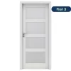 Bianco Fiori 100x210 fehér beltéri ajtó balos