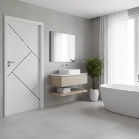 Belgatto 12 75x210 fehér beltéri ajtó balos