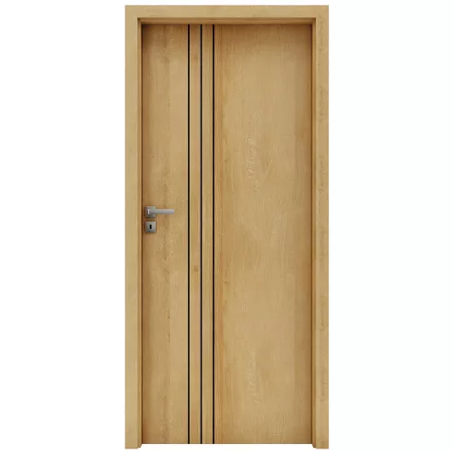 Belgatto 8 100x210 európai tölgy beltéri ajtó jobbos