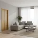Belgatto 9 75x210 európai tölgy beltéri ajtó jobbos