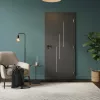 Alu Line 1 100x210 CPL fóliás beltéri ajtó balos