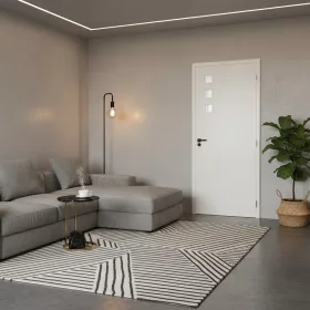 Lyra 100x210 CPL fóliás beltéri ajtó balos