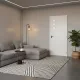 Lyra 100x210 CPL fóliás beltéri ajtó balos