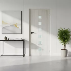 Libra 100x210 dekorfóliás beltéri ajtó balos