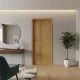 Decorato 1 90x210 európai tölgy beltéri ajtó balos