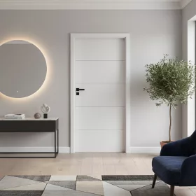 Decorato 1 75x210 fehér beltéri ajtó balos