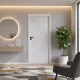Decorato 12 75x210 fehér beltéri ajtó jobbos