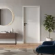 Decorato 2 90x210 fehér beltéri ajtó jobbos