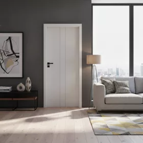 Decorato 3 75x210 fehér beltéri ajtó balos