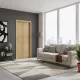 Decorato 4 100x210 európai tölgy beltéri ajtó jobbos