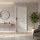 Decorato 4 100x210 fehér beltéri ajtó balos
