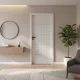 Decorato 4 100x210 fehér beltéri ajtó balos