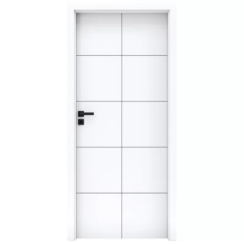 Decorato 4 100x210 fehér beltéri ajtó balos