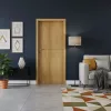 Decorato 5 100x210 európai tölgy beltéri ajtó balos