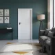 Decorato 5 75x210 fehér beltéri ajtó jobbos
