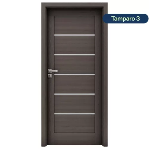 Tamparo 100x210 antracit tölgy beltéri ajtó jobbos