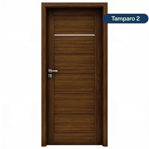 Tamparo 100x210 klasszikus dió beltéri ajtó jobbos