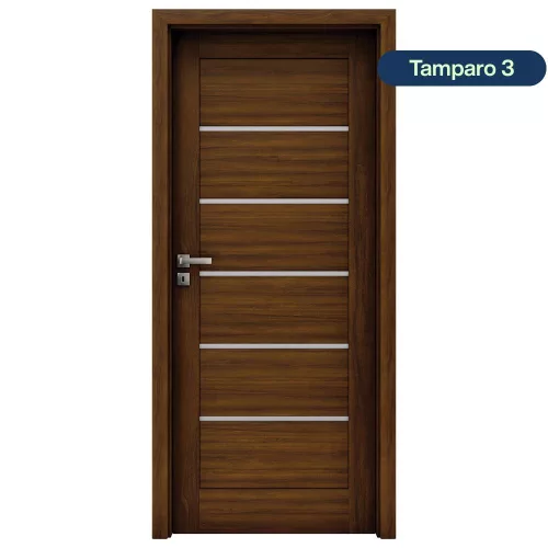 Tamparo 100x210 klasszikus dió beltéri ajtó jobbos