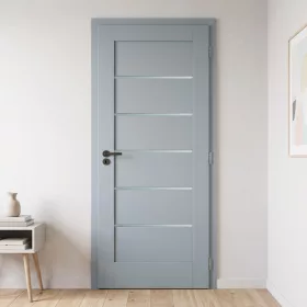 Tamparo 100x210 ezüst szürke beltéri ajtó balos