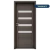 Versano 75x210 antracit tölgy beltéri ajtó jobbos