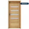 Versano 100x210 európai tölgy beltéri ajtó balos