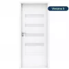 Versano 100x210 fehér beltéri ajtó balos