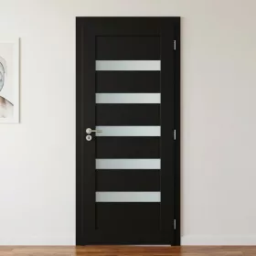 Versano 100x210 fekete beltéri ajtó balos