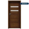 Versano 100x210 klasszikus dió beltéri ajtó balos
