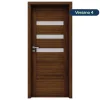 Versano 100x210 klasszikus dió beltéri ajtó balos