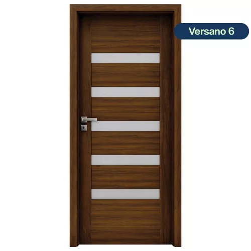 Versano 100x210 klasszikus dió beltéri ajtó balos