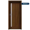 Aversa 100x210 klasszikus dió beltéri ajtó balos