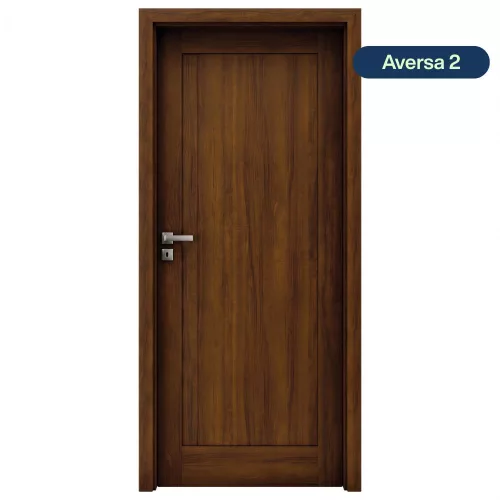 Aversa 100x210 klasszikus dió beltéri ajtó balos